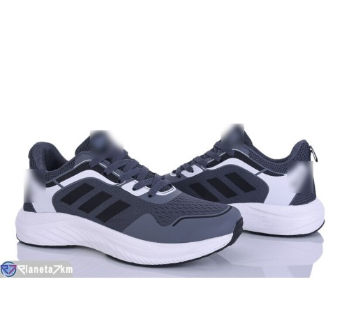 Кросівки чоловічі на весну/осінь (8 пар р.41-45) сірий  "MAXUS"