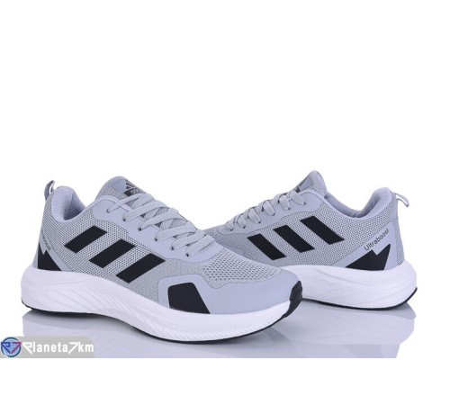 Кросівки чоловічі на весну/осінь (8 пар р.41-45) сірий  "MAXUS"