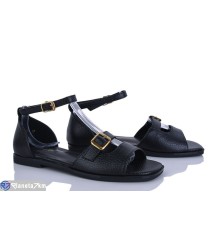 Босоніжки жіночі на літо (8 пар р.36-41) чорний  "LOREDANA"