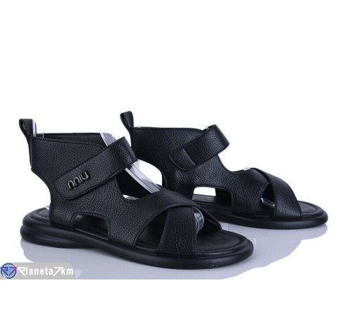 Босоніжки жіночі на літо (8 пар р.36-41) чорний  "LOREDANA"