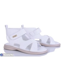 Босоніжки жіночі на літо (8 пар р.36-41) білий  "LOREDANA"