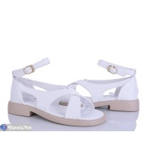 Босоніжки жіночі на літо (8 пар р.36-41) білий  "LOREDANA"