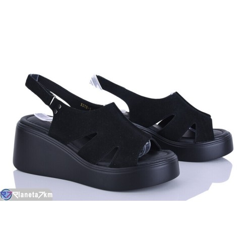 Босоніжки жіночі на літо (8 пар р.36-41) чорний  "LOREDANA"