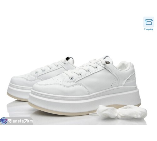 Кросівки жіночі на весну/осінь (8 пар р.36-41) білий  "Fuggo"