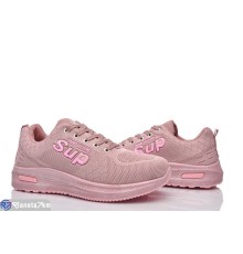 Кросівки жіночі на весну/осінь (8 пар р.36-41) рожевий  "Fuggo"