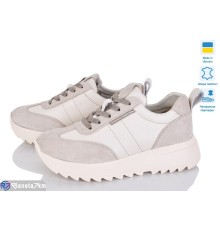 Кросівки жіночі на весну/осінь (5 пар р.36-39) бежевий  "TIMUS-OPT"