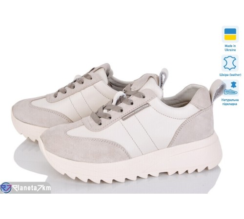 Кросівки жіночі на весну/осінь (5 пар р.36-39) бежевий  "TIMUS-OPT"