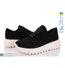 Кросівки жіночі на весну/осінь (5 пар р.36-40) чорний  "TIMUS-OPT"