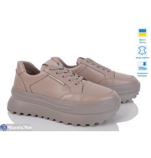 Кросівки жіночі на весну/осінь (6 пар р.36-41) бежевий  "TIMUS-OPT"