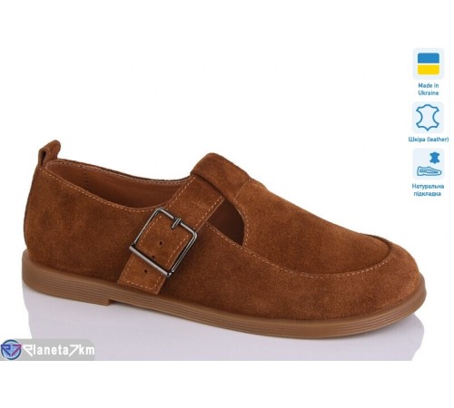 Туфлі жіночі на весну/осінь (6 пар р.36-41) рудий  "TIMUS-OPT"