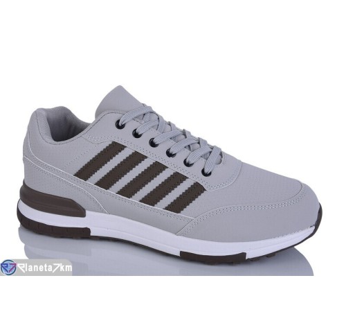 Кросівки чоловічі на весну/осінь (8 пар р.41-46) сірий  "KOMBO"