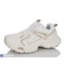 Кросівки жіночі на весну/осінь (8 пар р.36-41) бежевий  "Fudian"