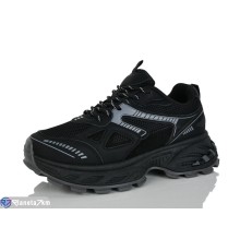 Кросівки жіночі на весну/осінь (8 пар р.36-41) чорний  "Fudian"