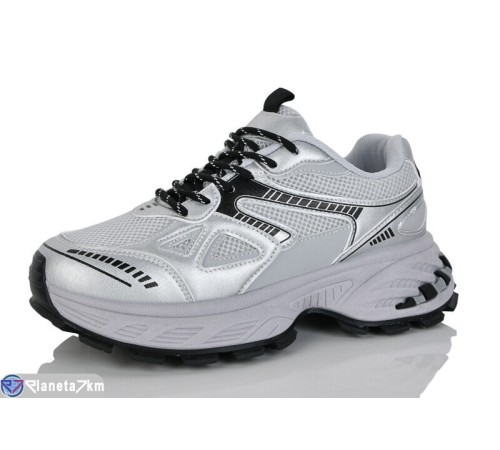 Кросівки жіночі на весну/осінь (8 пар р.36-41) сірий  "Fudian"