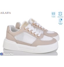 Кросівки жіночі на весну/осінь (8 пар р.36-41) коричневий  "Latifa"