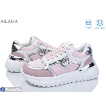 Кросівки жіночі на весну/осінь (8 пар р.36-41) рожевий  "Latifa"