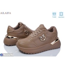 Кросівки жіночі на весну/осінь (8 пар р.36-41) коричневий  "Latifa"