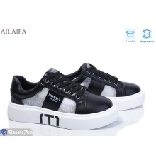 Кросівки жіночі на літо (8 пар р.36-41) чорний  "Latifa"