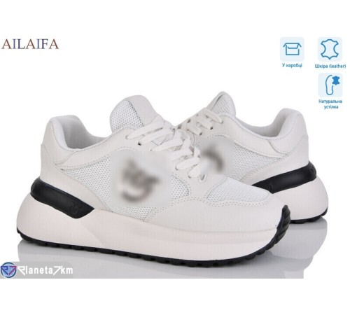 Кросівки жіночі на весну/осінь (8 пар р.36-41) білий  "Latifa"