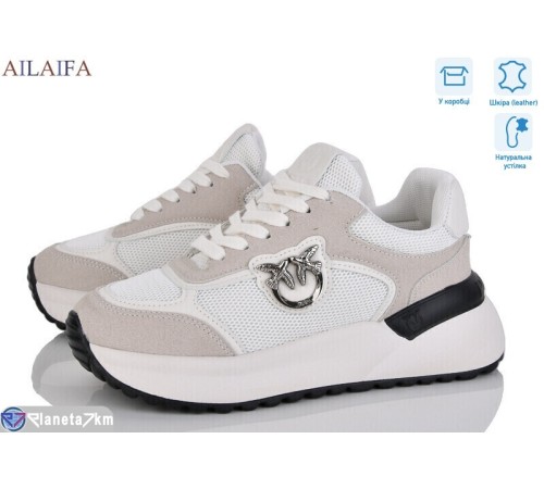 Кросівки жіночі на весну/осінь (8 пар р.36-41) бежевий  "Latifa"