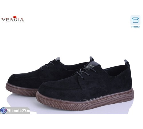 Туфлі жіночі на весну/осінь (8 пар р.36-41) чорний  "Veagia-ADA"