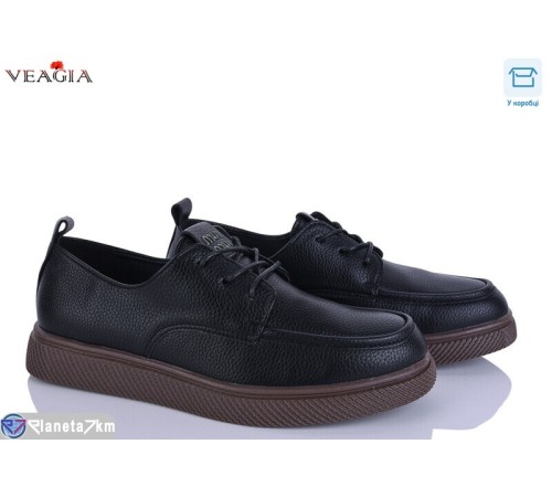 Туфлі жіночі на весну/осінь (8 пар р.36-41) чорний  "Veagia-ADA"