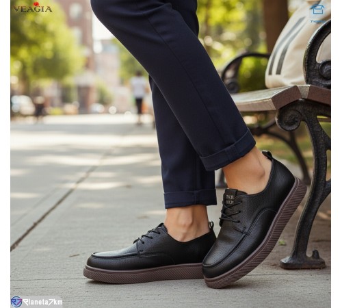 Туфлі жіночі на весну/осінь (8 пар р.36-41) чорний  "Veagia-ADA"