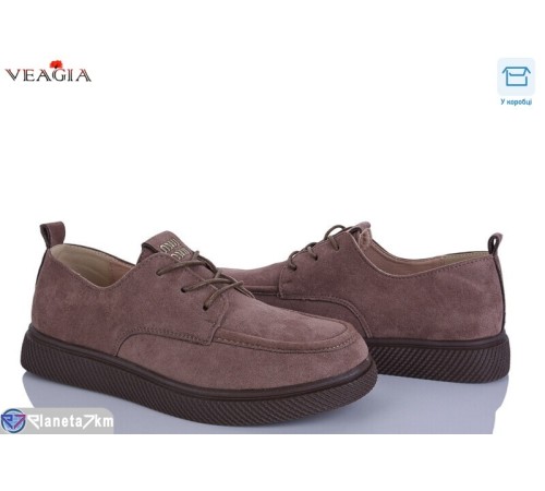 Туфлі жіночі на весну/осінь (8 пар р.36-41) коричневий  "Veagia-ADA"
