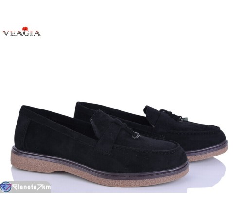 Туфлі жіночі на весну/осінь (8 пар р.36-41) чорний  "Veagia-ADA"