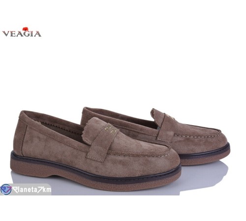 Туфлі жіночі на весну/осінь (8 пар р.36-41) коричневий  "Veagia-ADA"