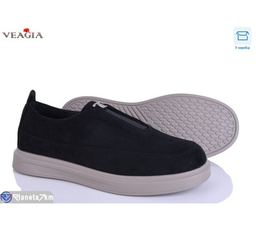 Туфлі жіночі на весну/осінь (8 пар р.36-41) чорний  "Veagia-ADA"