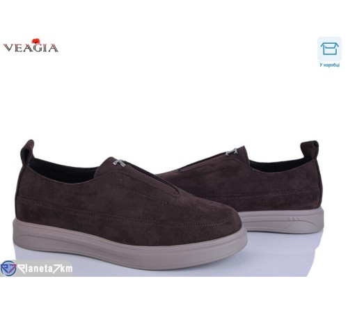 Туфлі жіночі на весну/осінь (8 пар р.36-41) коричневий  "Veagia-ADA"