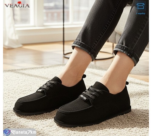 Туфлі жіночі на весну/осінь (8 пар р.36-41) чорний  "Veagia-ADA"