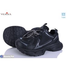 Кросівки жіночі на весну/осінь (8 пар р.36-41) чорний  "Veagia-ADA"