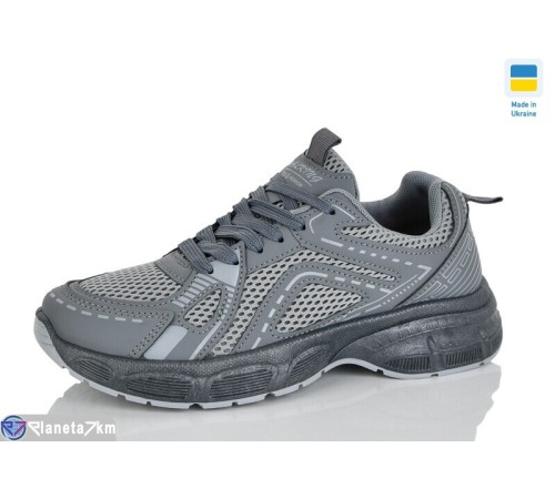 Кросівки жіночі на весну/осінь (8 пар р.36-40) сірий  "LOTTOS"