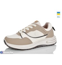 Кросівки жіночі на весну/осінь (8 пар р.36-40) бежевий  "LOTTOS"