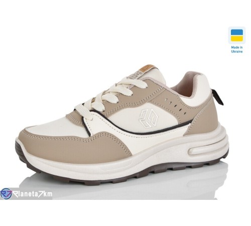 Кросівки жіночі на весну/осінь (8 пар р.36-40) бежевий  "LOTTOS"