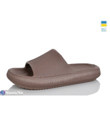 Шлепки жіночі на літо (6 пар р.36-41) коричневий  "LOTTOS"