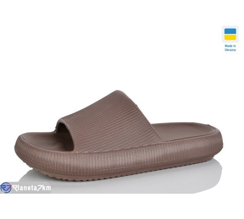 Шлепки жіночі на літо (6 пар р.36-41) коричневий  "LOTTOS"