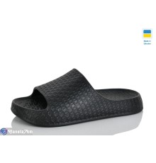 Шлепки жіночі на літо (8 пар р.36-41) чорний  "LOTTOS"