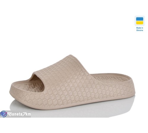 Шлепки жіночі на літо (8 пар р.36-41) коричневий  "LOTTOS"