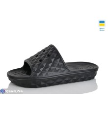 Шлепки жіночі на літо (8 пар р.36-41) чорний  "LOTTOS"