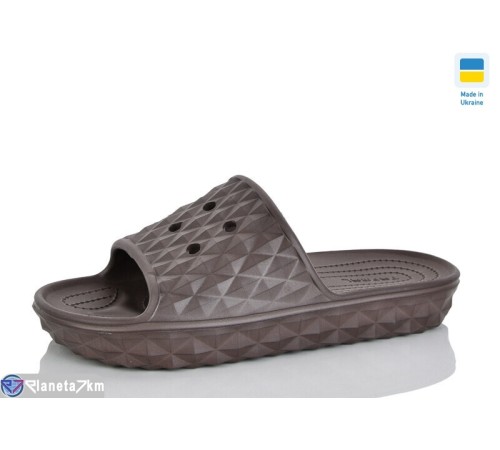 Шлепки жіночі на літо (8 пар р.36-41) коричневий  "LOTTOS"