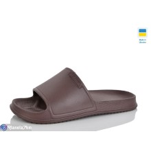 Шлепки жіночі на літо (8 пар р.36-41) коричневий  "LOTTOS"