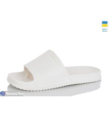Шлепки жіночі на літо (8 пар р.36-41) білий  "LOTTOS"