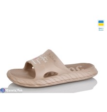 Шлепки жіночі на літо (8 пар р.36-41) коричневий  "LOTTOS"