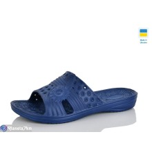 Шлепки жіночі на літо (8 пар р.36-41) синій  "LOTTOS"