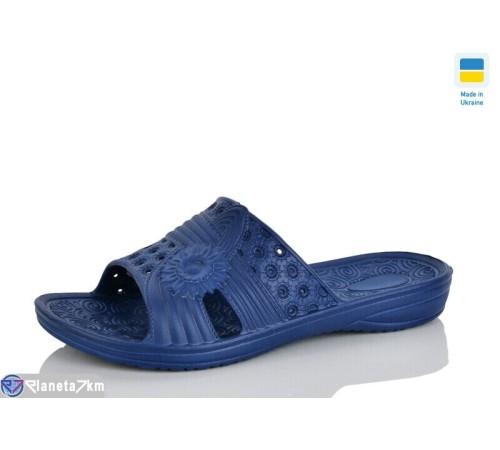 Шлепки жіночі на літо (8 пар р.36-41) синій  "LOTTOS"