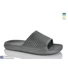 Шлепки чоловічі на літо (8 пар р.40-46) сірий  "LOTTOS"