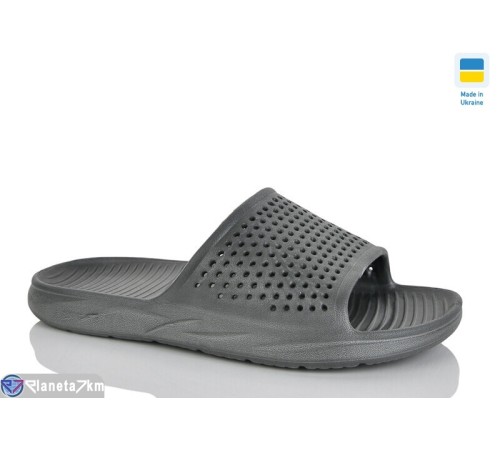 Шлепки чоловічі на літо (8 пар р.40-46) сірий  "LOTTOS"